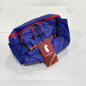 Cotopaxi Lagos 5L Hiking Hydration Hip Pack Amethyst Blue Violet NWT Sling Bag